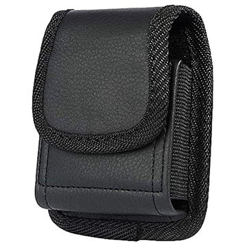 Samsung Galaxy Z Flip3 5G/Flip4 Vertikal Bæltetaske - Sort