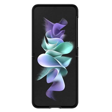 Samsung Galaxy Z Flip4 Hybrid Cover i Rustfrit Stål - Sølv