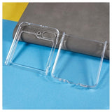 Samsung Galaxy Z Flip5 Plastik Cover - Gennemsigtig
