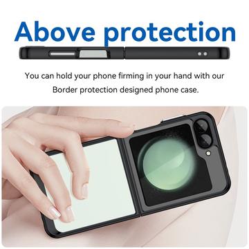 Samsung Galaxy Z Flip6/Z Flip7 FE Anti-Shock Hybrid Cover - Sort