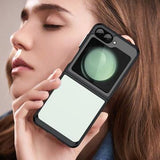 Samsung Galaxy Z Flip6/Z Flip7 FE Anti-Shock Hybrid Cover - Sort
