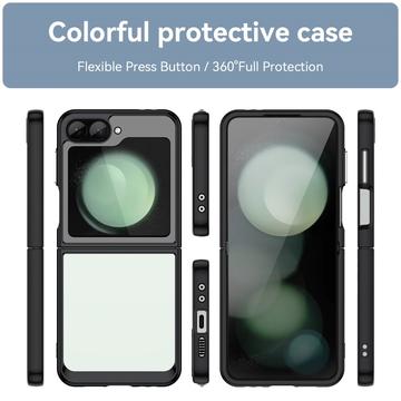 Samsung Galaxy Z Flip6/Z Flip7 FE Anti-Shock Hybrid Cover - Sort