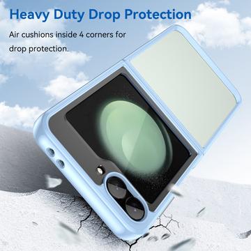 Samsung Galaxy Z Flip6/Z Flip7 FE Anti-Shock Hybrid Cover - Blå