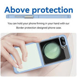 Samsung Galaxy Z Flip6/Z Flip7 FE Anti-Shock Hybrid Cover - Blå