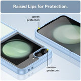 Samsung Galaxy Z Flip6/Z Flip7 FE Anti-Shock Hybrid Cover - Blå