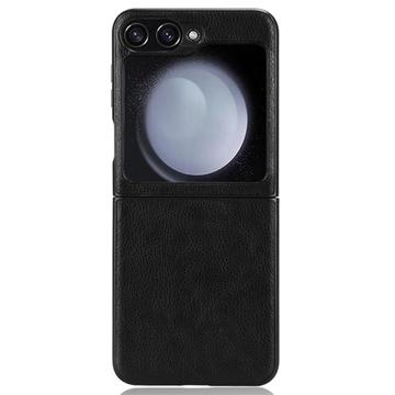 Samsung Galaxy Z Flip6/Z Flip7 FE Belagt Plastikcover - Sort