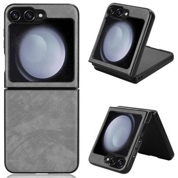 Samsung Galaxy Z Flip6/Z Flip7 FE Belagt Plastikcover - Grå