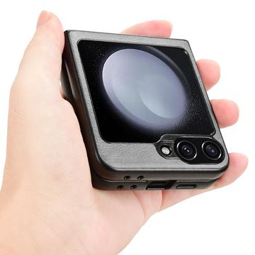 Samsung Galaxy Z Flip6/Z Flip7 FE Belagt Plastikcover - Grå