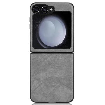 Samsung Galaxy Z Flip6/Z Flip7 FE Belagt Plastikcover - Grå