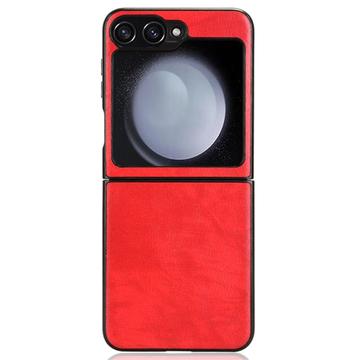 Samsung Galaxy Z Flip6/Z Flip7 FE Belagt Plastikcover - Rød