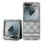 Samsung Galaxy Z Flip6/Z Flip7 FE DKNY Ternet Mønster og Stribe Cover - Beige