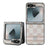 Samsung Galaxy Z Flip6/Z Flip7 FE DKNY Ternet Mønster og Stribe Cover - Pink