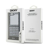 Samsung Galaxy Z Flip6/Z Flip7 FE DKNY Repeat Pattern Bottom Stripe Cover - MagSafe-kompatibel - Brun
