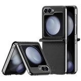 Samsung Galaxy Z Flip6/Z Flip7 FE Dux Ducis Bril Flip Cover - Sort