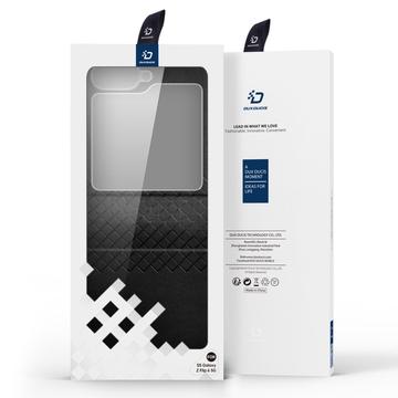 Samsung Galaxy Z Flip6/Z Flip7 FE Dux Ducis Bril Flip Cover - Sort