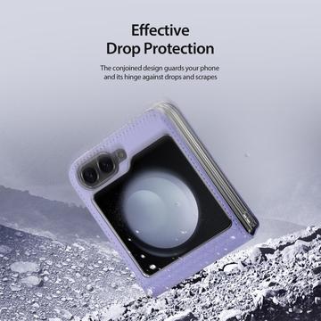 Samsung Galaxy Z Flip6/Z Flip7 FE Dux Ducis Bril Flip Cover - Lilla