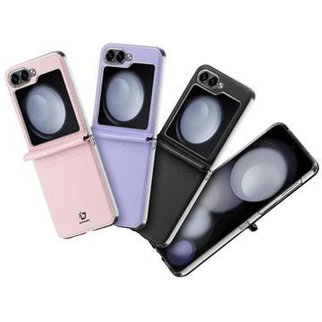 Samsung Galaxy Z Flip6/Z Flip7 FE Dux Ducis Bril Flip Cover - Lilla