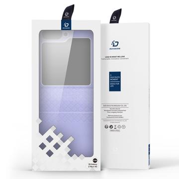 Samsung Galaxy Z Flip6/Z Flip7 FE Dux Ducis Bril Flip Cover - Lilla