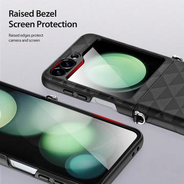 Samsung Galaxy Z Flip6/Z Flip7 FE Dux Ducis Fitt Cover - Sort