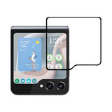 Samsung Galaxy Z Flip6/Z Flip7 FE Skærmbeskyttelse Hærdet Glas - 9H - Full Fit - Sort Kant