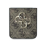 Samsung Galaxy Z Flip6/Z Flip7 FE Guess 4G Big Metal Logo Hybrid Cover - Brun