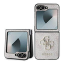 Samsung Galaxy Z Flip6/Z Flip7 FE Guess 4G Big Metal Logo Hybrid Cover - Pink