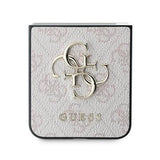 Samsung Galaxy Z Flip6/Z Flip7 FE Guess 4G Big Metal Logo Hybrid Cover - Pink