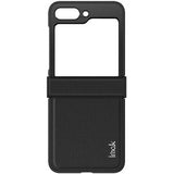 Samsung Galaxy Z Flip6/Z Flip7 FE Imak Ruiyi Hybrid Cover - Karbonfiber - Sort