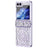 Samsung Galaxy Z Flip6/Z Flip7 FE Mechanical Legend Galvaniseret plastik cover - Lilla