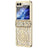 Samsung Galaxy Z Flip6/Z Flip7 FE Mechanical Legend Galvaniseret plastik cover - Guld