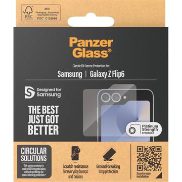 Samsung Galaxy Z Flip6/Z Flip7 FE PanzerGlass Classic Fit Skærmbeskyttelse Hærdet Glas - 9H