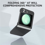 Samsung Galaxy Z Flip6/Z Flip7 FE Plastik Cover - Sort