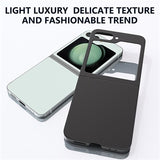 Samsung Galaxy Z Flip6/Z Flip7 FE Plastik Cover - Sort
