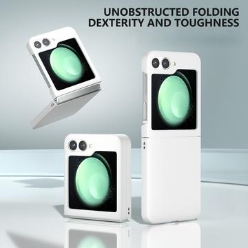 Samsung Galaxy Z Flip6/Z Flip7 FE Plastik Cover - Hvid