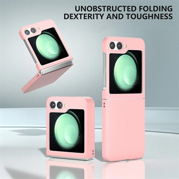 Samsung Galaxy Z Flip6/Z Flip7 FE Plastik Cover - Pink