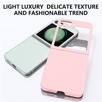 Samsung Galaxy Z Flip6/Z Flip7 FE Plastik Cover - Pink
