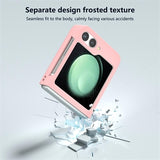 Samsung Galaxy Z Flip6/Z Flip7 FE Plastik Cover - Pink