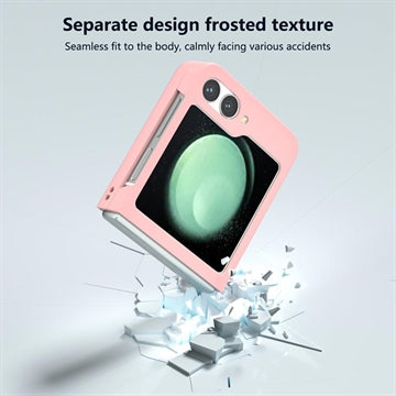 Samsung Galaxy Z Flip6/Z Flip7 FE Plastik Cover - Pink