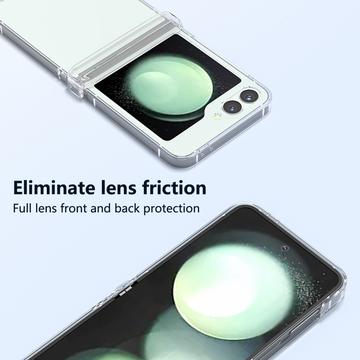Samsung Galaxy Z Flip6/Z Flip7 FE Plastik Cover - Gennemsigtig