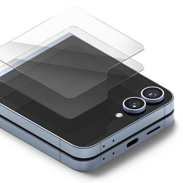Samsung Galaxy Z Flip6/Z Flip7 FE Ringke Cover Display Skærmbeskyttelse Hærdet Glas - 2 stk.