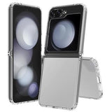 Samsung Galaxy Z Flip6/Z Flip7 FE Ridsefast Hybrid Cover - Gennemsigtig