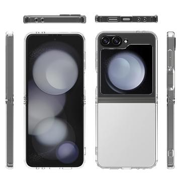 Samsung Galaxy Z Flip6/Z Flip7 FE Ridsefast Hybrid Cover - Gennemsigtig