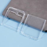 Samsung Galaxy Z Flip6/Z Flip7 FE Stødtæt TPU Cover - Gennemsigtig