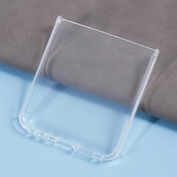 Samsung Galaxy Z Flip6/Z Flip7 FE Stødtæt TPU Cover - Gennemsigtig