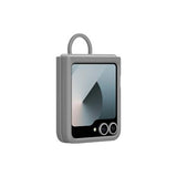 Samsung Galaxy Z Flip6 Silikone Cover med Ring EF-PF741TJEGWW - Grå