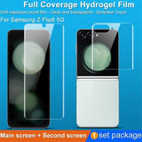 Samsung Galaxy Z Flip6/Z Flip7 FE Imak Hydrogel III Beskyttelsesfilm - 2 Stk.