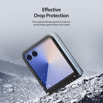 Samsung Galaxy Z Flip7 Dux Ducis Bril Flip Cover - Sort