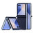 Samsung Galaxy Z Flip7 Dux Ducis Bril Flip Cover - Blå