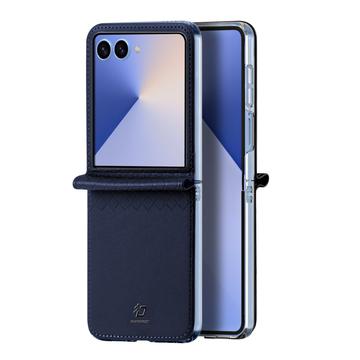 Samsung Galaxy Z Flip7 Dux Ducis Bril Flip Cover - Blå