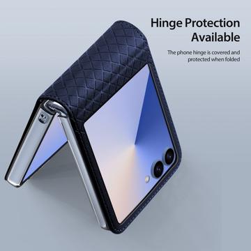 Samsung Galaxy Z Flip7 Dux Ducis Bril Flip Cover - Blå